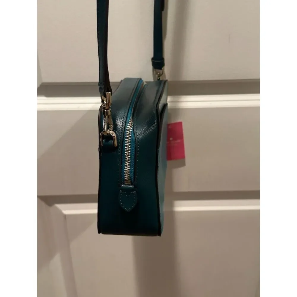 NEW Kate Spade New York Lauryn Color-block  Camera Women Crossbody Bag
